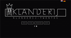 Desktop Screenshot of klanderij.nl